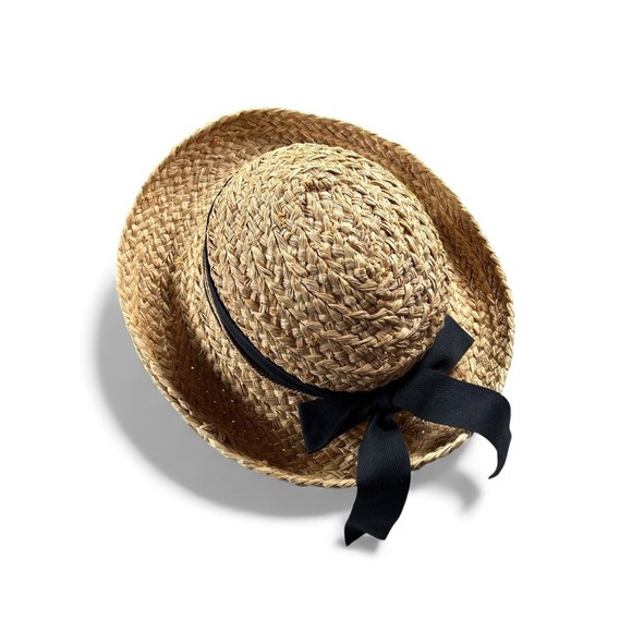 Helen Kaminiski‎ Classic 5 Raffia Hat One Size Handcrafted - Picture 3 of 16